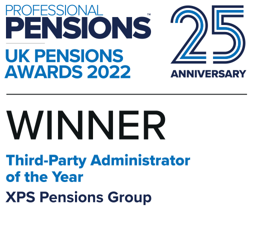 Professional Pensions Awards 2022 Winner - Third Party Administrator of the Year 